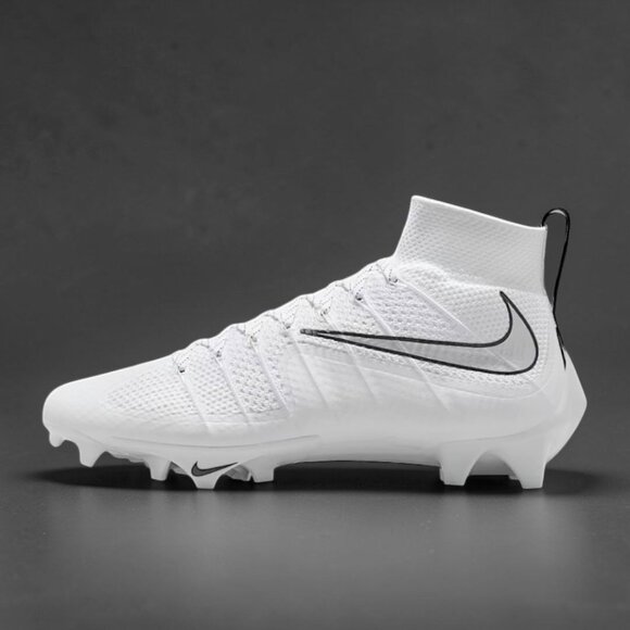 Nike Vapor Edge 360 UT White/Silver Mens Football Cleats Size 8.5 FQ0235 102 NEW main image 7
